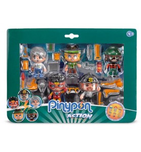 Pinypon Action. Pack 5 Figuras