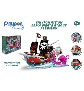 Pinypon Action. Barco Pirata