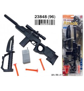 Rifle Ak 47 De Juguete Pistola De Plástico Lanzador Toy Gun