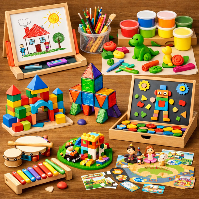 7 juguetes que ayudan al desarrollo de la creatividad infantil