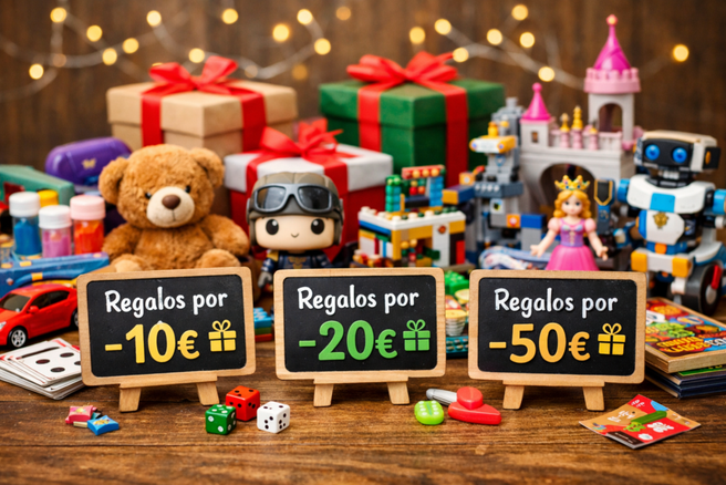 Ideas de regalos por presupuesto: 10€, 20€ y 50€ 🎁