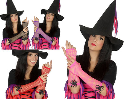 B/SOL. GUANTES HALLOWEEN 4 ST.