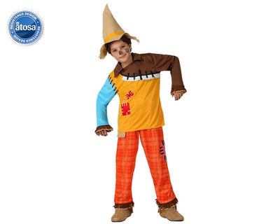 DISFRAZ DE ESPANTAPAJAROS NIÑO T-2 (5-6 AÑOS)