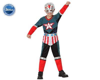 DISFRAZ SUPER HEROE NIÑO T-3 (7-9 AÑOS)