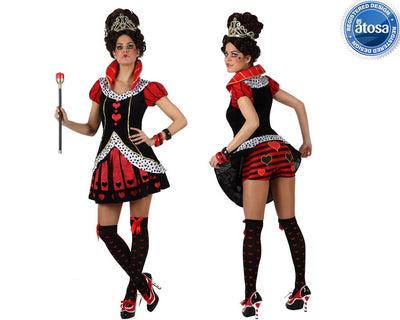 DISFRAZ REINA DE CORAZONES T-3