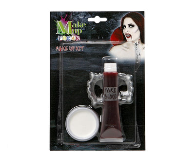 BL. MAQUILLAJE SANGRE+ COLMILLOS 15X20.5 CM