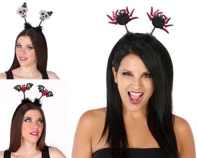 B/SOL. DIADEMA HALLOWEEN 31X19 CM LUZ