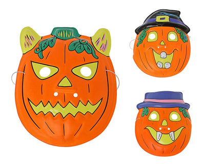 SOL. CARETA HALLOWEEN 21X18 CM PVC 3 ST.
