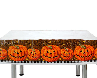 B/SOL. MANTEL HALLOWEEN 135X180CM