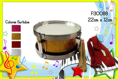 TAMBOR COLORES ALUMINIO C/12U P/U