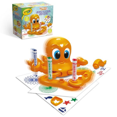 Pulpo Óscar Gira y Crea Mandalas