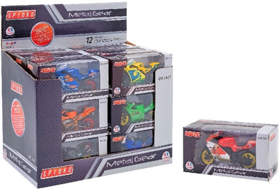 MOTORBIKE 1:24 FREE WHEEL