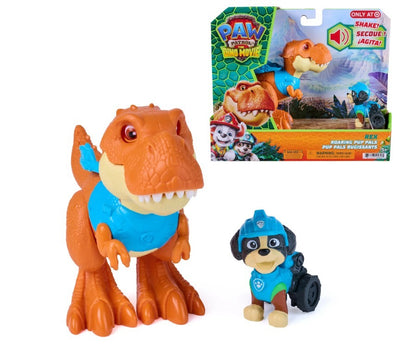 PAW Dino Rugiente + Figura Rex  SOLO SOLID