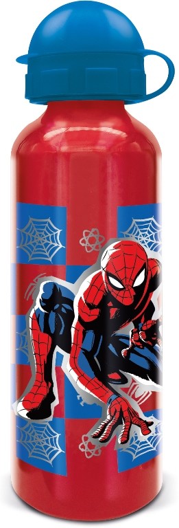 STOR BOTELLA ALUMINIO ALTA 530 ML SPIDERMAN ARACHNID GRID