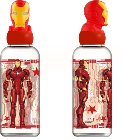 STOR BOTELLA ECOZEN FIGURITA 3D 560 ML AVENGERS INVINCIBLE FORCE IRON MAN