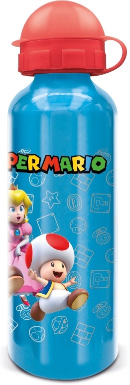 STOR BOTELLA ALUMINIO ALTA 530 ML SUPER MARIO
