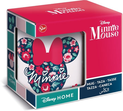 STOR TAZA CERAMICA 325 ML EN CAJA REGALO MINNIE