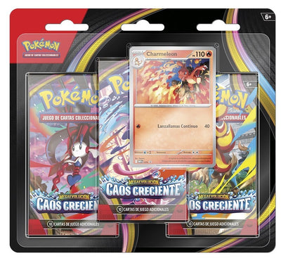 Pack 3 blister expansión Pokemon Mayo 2026 - Bulk. Incluye 3 paquetes de refuerzo TCG