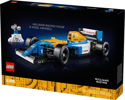 Juego de construccion Williams Racing Fw14B Y Nigel Mansell Lego Icons