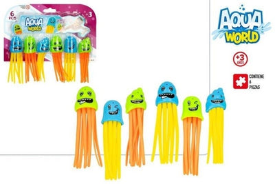 Juego acuático de 6 pulpos Aqua World