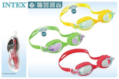 Lente natacion silicona niños pro tema Goggles (3/8 años) - Modelos surtidos