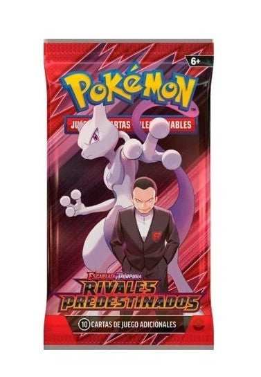Sobres Expansion Boosters Pokemon Rivales predestinados