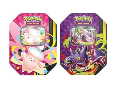 Surtido de latas Pokemon (Summer Tin) Junio 2026. Inlcuye 4 sobres, 1 carta de promocion y 1 carta con codigo para el juego. 2 m