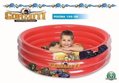 PISCINA HINCHABLE GORMITTI 100CM.