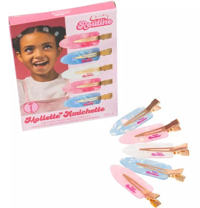 JUEGO  DE PINZAS PARA EL PELO