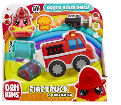 DOHKINS  CAMION DE BOMBEROS+BOMBERO