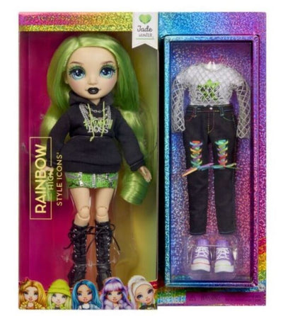 RAINBOW HIGH Style Icons- FASHION DOLLS - JADE