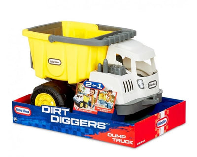 DIRT DIGGERS  2-EN-1 CAMION VOLQUETE