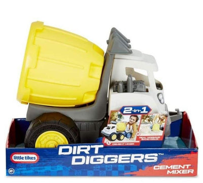 DIRT DIGGERS  2-EN-1 HORMIGONERA