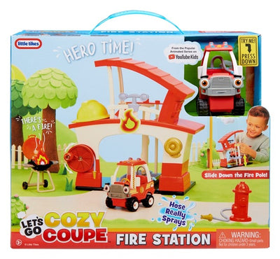Let’s Go Cozy Coupe™ Estacion de Bomberos