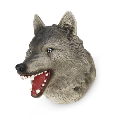 MARIONETAS ANIMALES LOBO 13X13X14CM