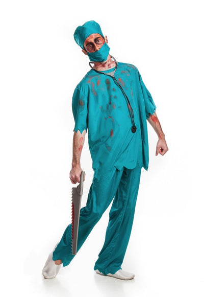 DISFRAZ MEDICO ZOMBIE