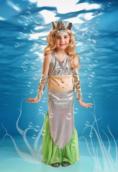 DISFRAZ SIRENA 5-7 AÑOS