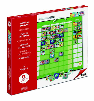 EDU. FOR KIDS TABLA HORARIO ESCOLAR