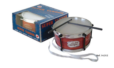 TAMBOR "SUPER METAL" CON CAJA