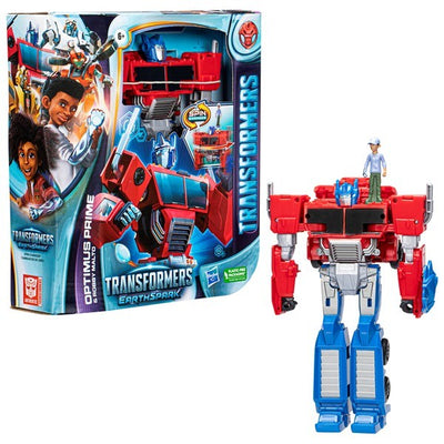 TRANSFORMERS EARTHSPARK - SPINCHANGER OPTIMUS PRIME