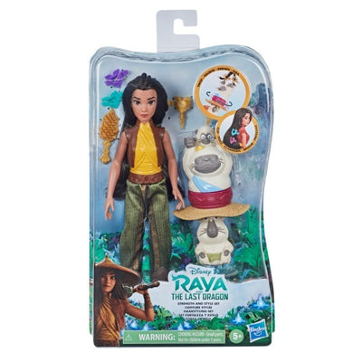 RAI RAYA Y EL ÚLTIMO DRAGÓN SET ESTILO Y FORZALEZA