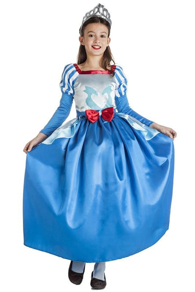 DISFRAZ PRINCESA AZUL 10-12