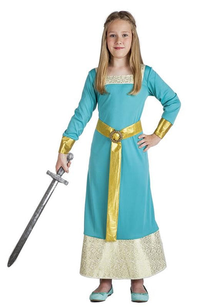 DISFRAZ PRINCESA MEDIEVAL 3-4