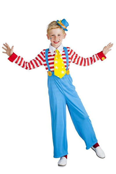 DISFRAZ PAYASO RAYAS 7-9