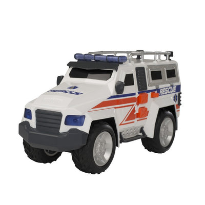 4X4 AMBULANCIA 42CM CON LUZ Y SONIDOS