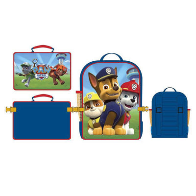 MOCHILA CON PORTA-BOCATA PAW PATROL