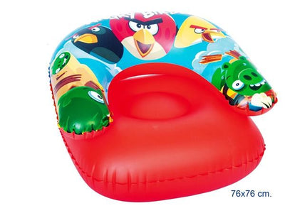 SILLON ANGRY BIRDS 76X76 CM.