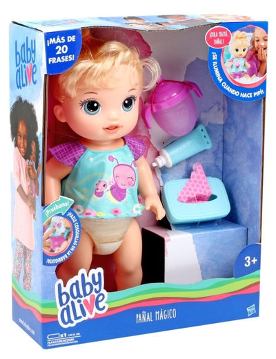 BABY ALIVE PAÑAL MAGICO