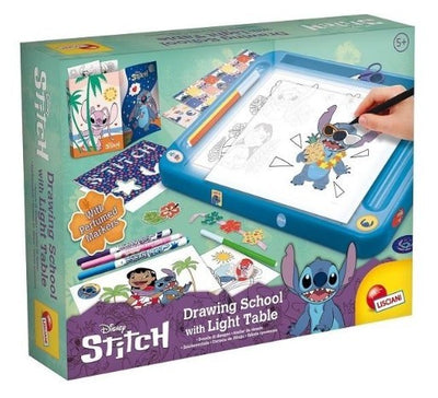 Stitch Escuela De Dibujo Con Mesa De Luz