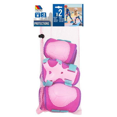SET DE PROTECCIONES ROSA
